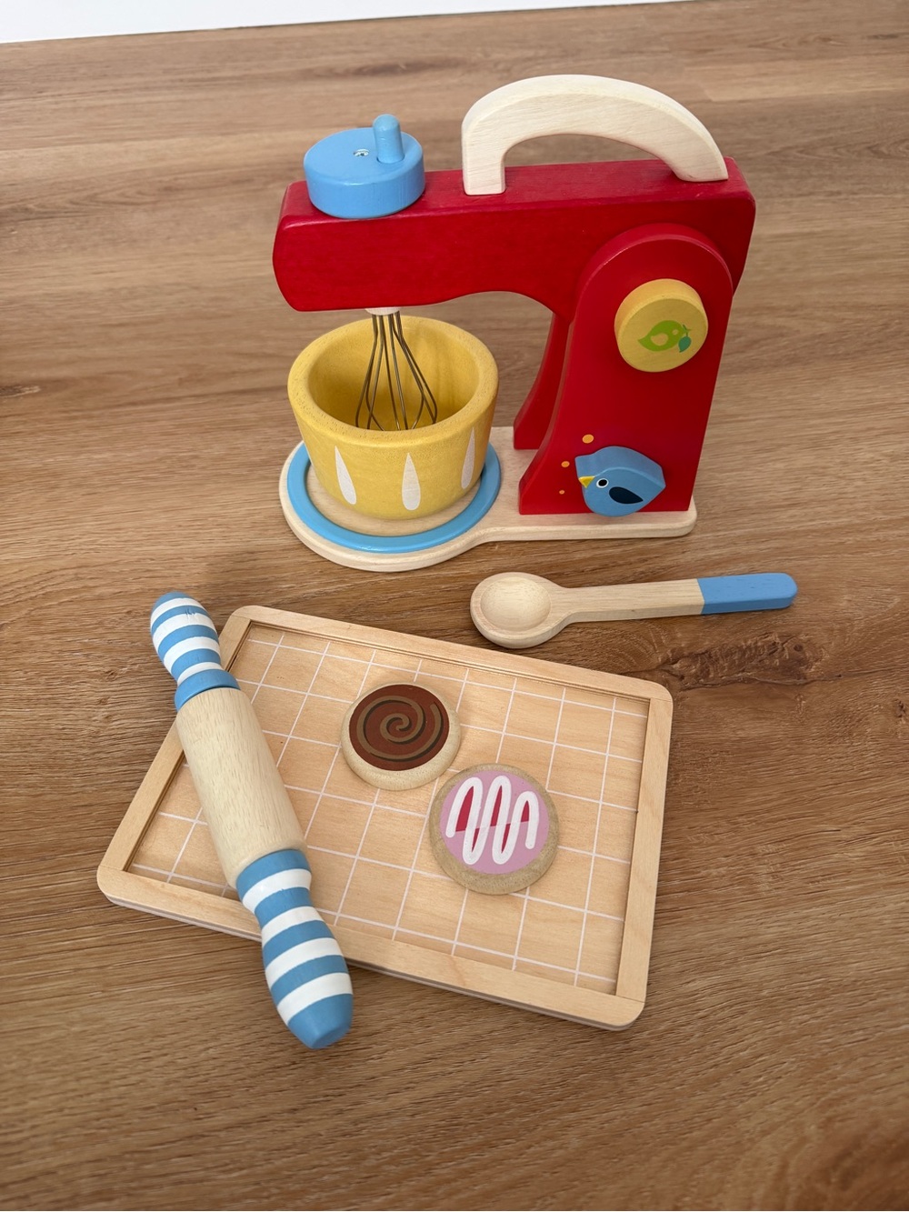 Tenderleaf Wooden Baker’s Mixing Set